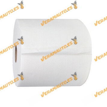 Reel | Cellulose paper roll for industrial use | 600 meters | Double ply | Made of cellulose.