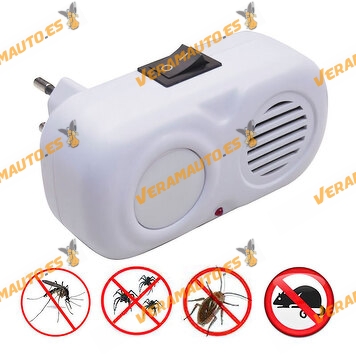 Universal Ultrasonic Repeller 60 m² | Mosquito Repellent | Spiders | Cockroaches