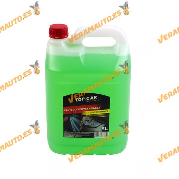 Lavaparabrisas TOP-CAR Verde | Disuelve con facilidad Grasas | Aceites | Residuos Orgánicos