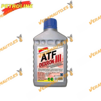 Hydraulic Fluid A.T.F. DEXRON III Red by PETROLINE | Automatic Transmission | Power Steering | 1 Litre