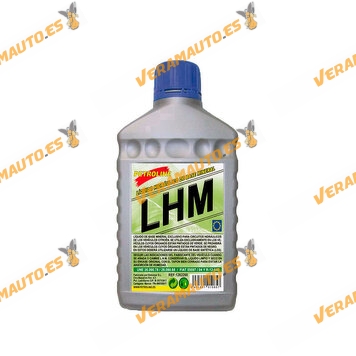Mineral Hydraulic Fluid L.H.M. by PETROLINE Green | Special for Suspension and Brakes Citroën | Rolls Royce