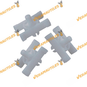 Moulding Clip Set BMW 5 Series E12 from 1972 to 1981 | 3 Series E30 from 1982 to 1994 and E21 from 1975 to 1983 | 51131829904