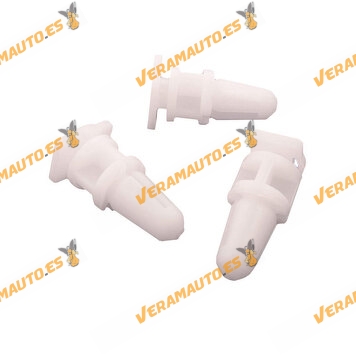 Set de Grapas BMW Serie 3 | Serie 5 | Serie 7 | X3 | Fijación Cantonera | Faldon inferior de Puerta | OEM 51471928808