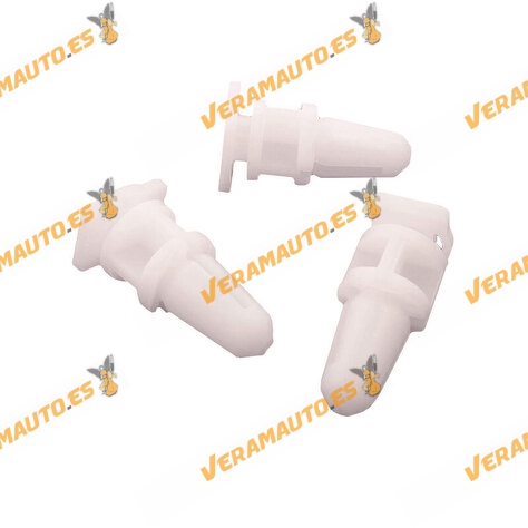 Set de Grapas BMW Serie 3 | Serie 5 | Serie 7 | X3 | Fijación Cantonera | Faldon inferior de Puerta | OEM 51471928808
