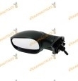 Espejo Retrovisor Citroen C3 de 2002 a 2009 Mando Mecanico Izquierdo Carcasa Negra | OEM Similar a 8148FG 8149FG