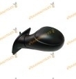 Espejo Retrovisor Citroen C3 de 2002 a 2009 Mando Mecanico Izquierdo Carcasa Negra | OEM Similar a 8148FG