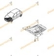 Proteccion Bajo Motor Renault Clio Kangoo | Nissan Micra | Motor Diesel | Plástico Polipropileno | OEM 758900612R