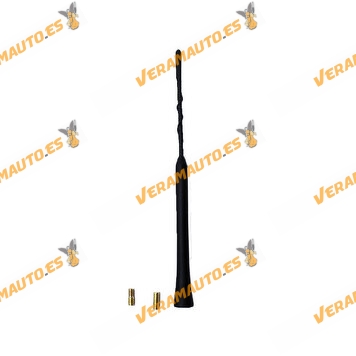 Flexible universal rubber antenne for vehicles 230 MM