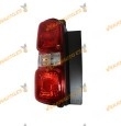 Left Tail Light VARROC Citroen Jumpy | Peugeot Expert | Opel Vivaro Zafira | Toyota Proace | OEM Similar to 9808243180