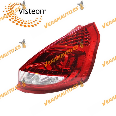 VISTEON Ford Fiesta Lamps 2008 to 2013 | Right Rear Without Bulb Holder | OEM Similar to 1513146