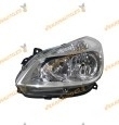 Headlamp Renault Clio from 2005 to 2009 Left | Valeo | OEM 7701070495