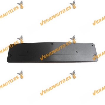 Mercedes E-Class W211 Sedan and Estate Front Bumper License Plate Holder from 06.2006 to 12.2009 | OEM Similar to 2118170178