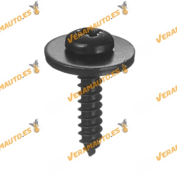 Set of 10 Screws FIAT Doblo Fiorino Linea Punto EVO for Moldings and Bumpers OEM Similar to 15532209