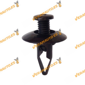 Set de 10 Grapas Mitsubishi Galant | Lancer | Outlander | para Protección Bajo Motor OEM Similar a MB487004