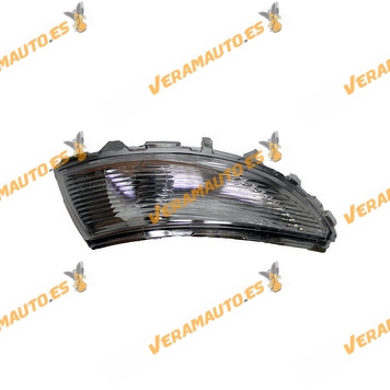 Right Mirror Indicator Light Renault Clio from 2012 to 2019 | Captured from 2013 to 2020 | OEM Similar to 261604623R