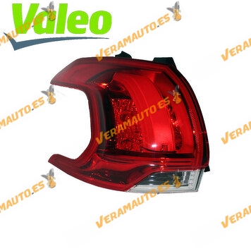 Pilot Valeo Peugeot 2008 from 2013 to 2016 | Left Rear With Bulb Holder | OEM Similar to 9678074280