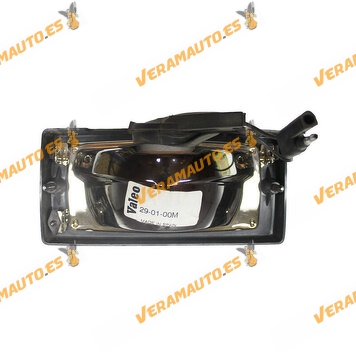 Faro Antiniebla Valeo Renault | Montaje en lado izquierdo y derecho | para lámpara H3 | OEM Similar a 7701038410 | 067552