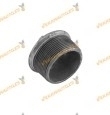Galvanised male threaded plugs : 3/4" | 1/2" | 1" | 1 1/4" | 1 1/2