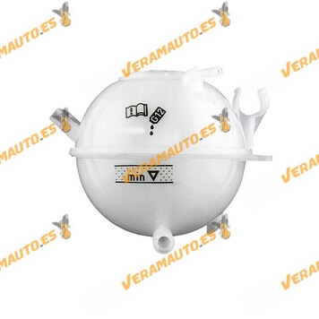 Coolant Expansion Tank VAG Group | With Level Sensor | 2-Pin Connector | OEM 1K0121407A