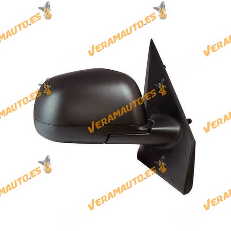 Right Rearview Mirror Dacia Dokker 2012 to 2020 | Lodgy from 2012 to 2022 | Mechanical Black Convex | OEM 963011786R