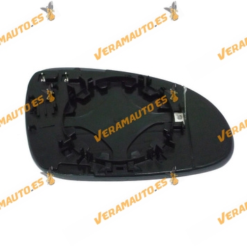 Cristal espejo retrovisor Seat Alhambra Skoda Superb Volkswagen Jetta Golf V Golf Plus Passat Sharan (2003 al 2008) izquierdo te