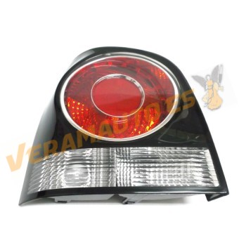 Piloto trasero izquierdo Volkswagen Polo del 2005 al 2009 con fondo negro