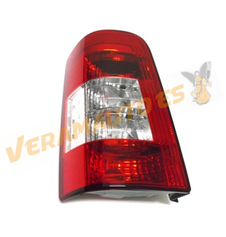 Piloto Citroen Berlingo Peugeot Partner Del 2002 Al 2008 De 2 Puertas Traseras Sin Portalamparas Trasero izquierdo 6351ec