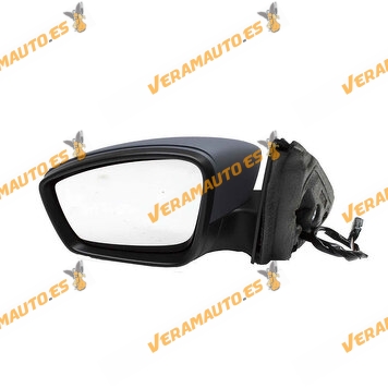 Espejo Seat Toledo y Skoda Rapid 2012-2015 Izquierdo Electrico Termico Sin Piloto Imprimado OEM 5JA857521C