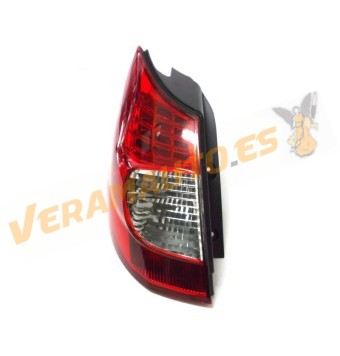 Piloto trasero Renault Scenic 2006 al 2009 izquierdo marcha atrás  blanca, luz freno led