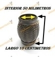 Tubo Malla Flexible Flexo Universal de Escape 50 X 100 mm Acero Inxodable
