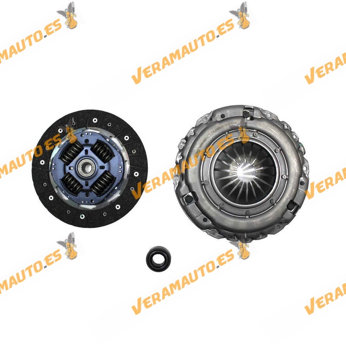 Clutch Kit SRLine PSA Engine 1.6 HDi Type 9H | 1.6 Petrol Type 5F | Disc Plate and Bearing | OE 2051.P2 | 2051.Z6