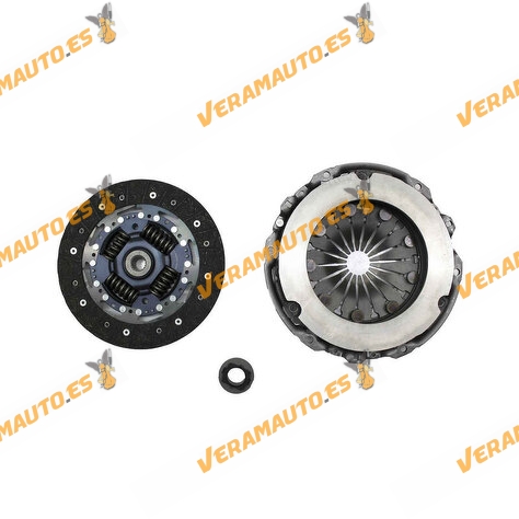 Kit Embrague SRLine PSA Motor 1.6 HDi Tipo 9H | 1.6 Gasolina Tipo 5F | Disco Plato y Cojinete | OE 2051.P2 | 2051.Z6