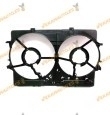 Pantalla, soporte o carcasa de electroventiladores Audi A4, A5, A6, Q3, Q5 Chevrolet Nubira similar a 8K0121207A