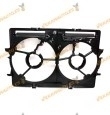 Pantalla, soporte o carcasa de electroventiladores Audi A4, A5, A6, Q3, Q5 Chevrolet Nubira similar a 8K0121207A