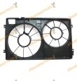 Pantalla de ventiladores A3 Altea Toledo Octavia Golf V Plus Jetta Passat Touran similar 1K0121207T