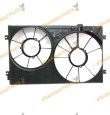 Pantalla de ventiladores A3 Altea Toledo Octavia Golf V Plus Jetta Passat Touran similar 1K0121207T