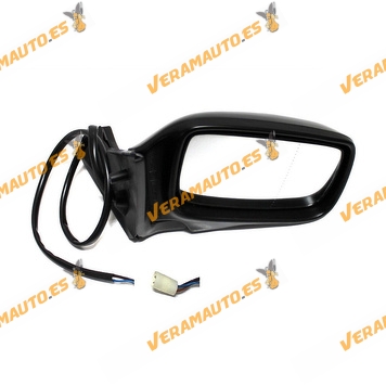 Rear view Mirror Volvo 740 y 760 from 1984 to 1992 Right Electric Thermic 4 pins Round plug