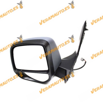 Espejo Retrovisor Ford Transit Connect y Tourneo de 2013 al 2018 Izquierdo electrico termico imprimado cristal doble OEM 1828730