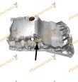 Cárter aceite motor 1.6 1.8 2.0 1.9 TDI Audi A4 A6 passat con hueco