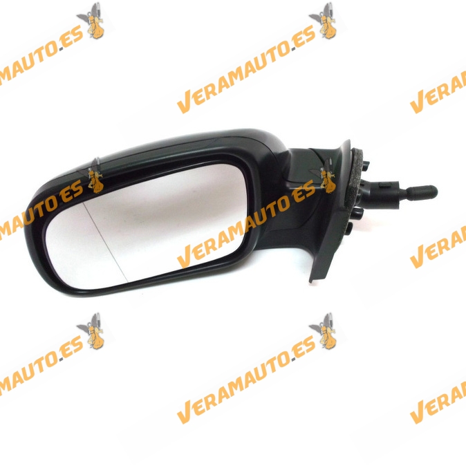 Espejo Retrovisor Peugeot 307 Con Mando Mecanico Izquierdo 3 Y 5 Puertas Negro Excluido Cabrio