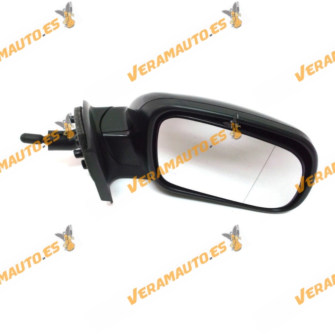 Espejo Retrovisor Peugeot 307 Con Mando Mecanico Derecho 3 y 5 Puertas Negro Excluido Cabrio