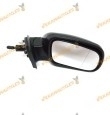 Espejo Retrovisor Peugeot 307 Con Mando Mecanico Derecho 3 y 5 Puertas Negro / Excluido Cabrio