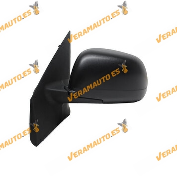 Left Rearview Mirror Dacia Dokker 2012 to 2020 | Lodgy 2012 to 2022 | Electric Black Thermal | OEM 963025005R