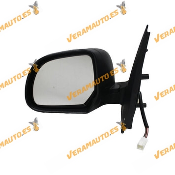 Left Rearview Mirror Dacia Dokker 2012 to 2020 | Lodgy 2012 to 2022 | Electric Black Thermal | OEM 963025005R