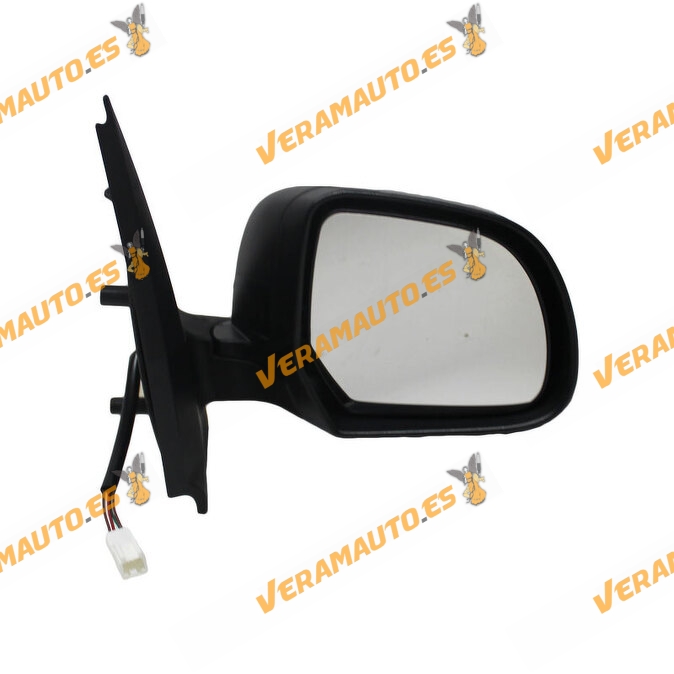 Right Rearview Mirror Dacia Dokker 2012 to 2020 | Lodgy 2012 to 2022 | Electric Black With Temperature Sensor | OEM 963010710R