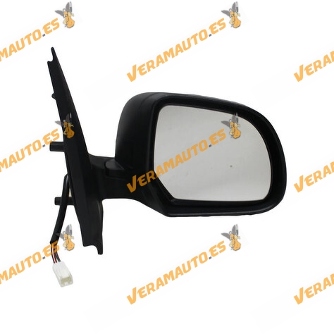 Right Rearview Mirror Dacia Dokker 2012 to 2020 | Lodgy 2012 to 2022 | Electric Black With Temperature Sensor | OEM 963010710R