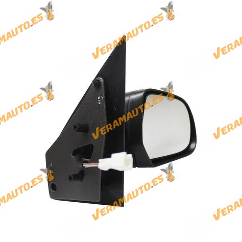 Right Rearview Mirror Dacia Dokker 2012 to 2020 | Lodgy 2012 to 2022 | Electric Black With Temperature Sensor | OEM 963010710R