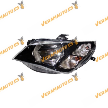 Headlight Valeo SEAT Ibiza from 2015 to 2017 Left Front | H4 lamp | OEM Similar to 6J1941021G