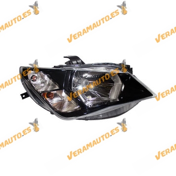 Headlight Valeo SEAT Ibiza from 2015 to 2017 Right Front | H4 lamp | OEM Similar to 6J1941022G