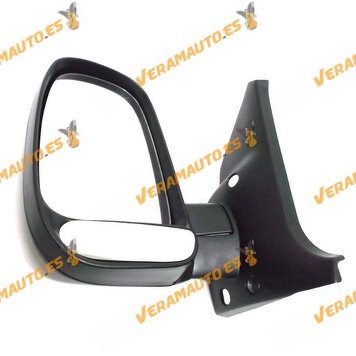 Rear-view Mirror Ford Transit from 1994 to 2000 Left Manual Regulating Black